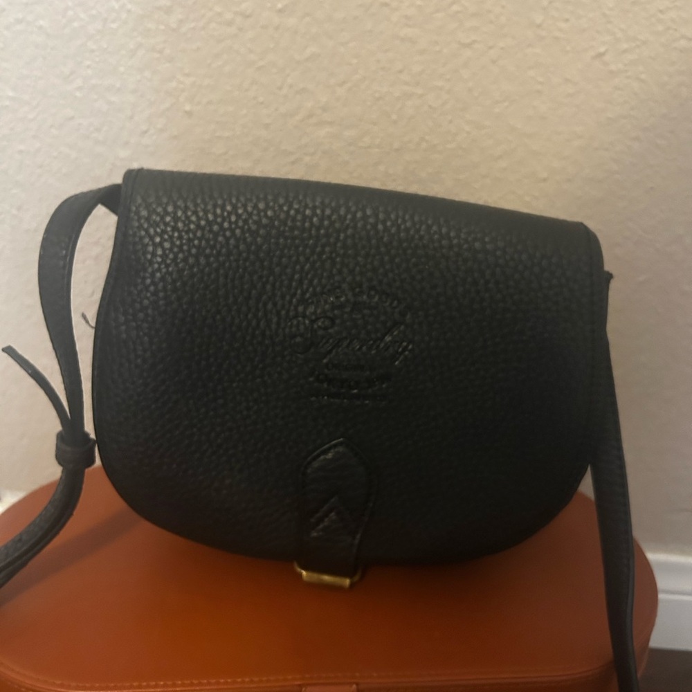 Superdry Black Textured Crossbody Bag